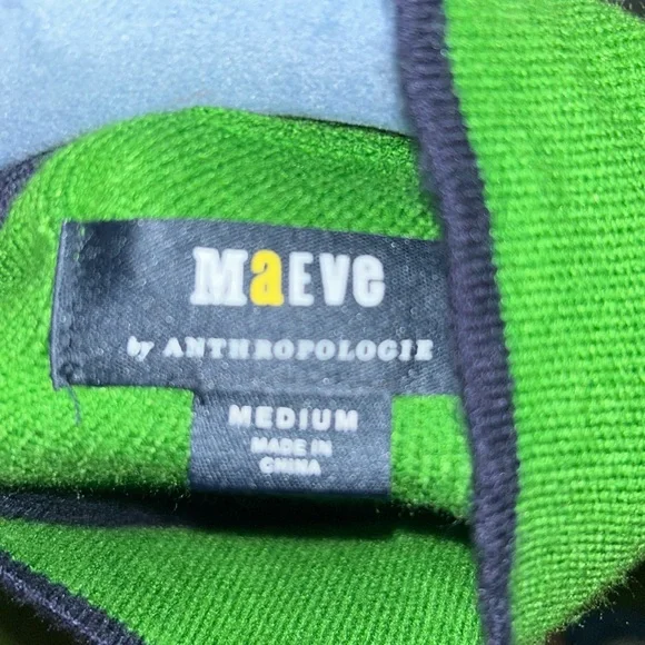 Maeve The Annalise Mock-Neck Mini Sweater Dress - Picture 5 of 6